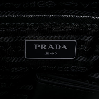 Prada Nylon Tessuto Saffiano Backpack Black 5 of 8
