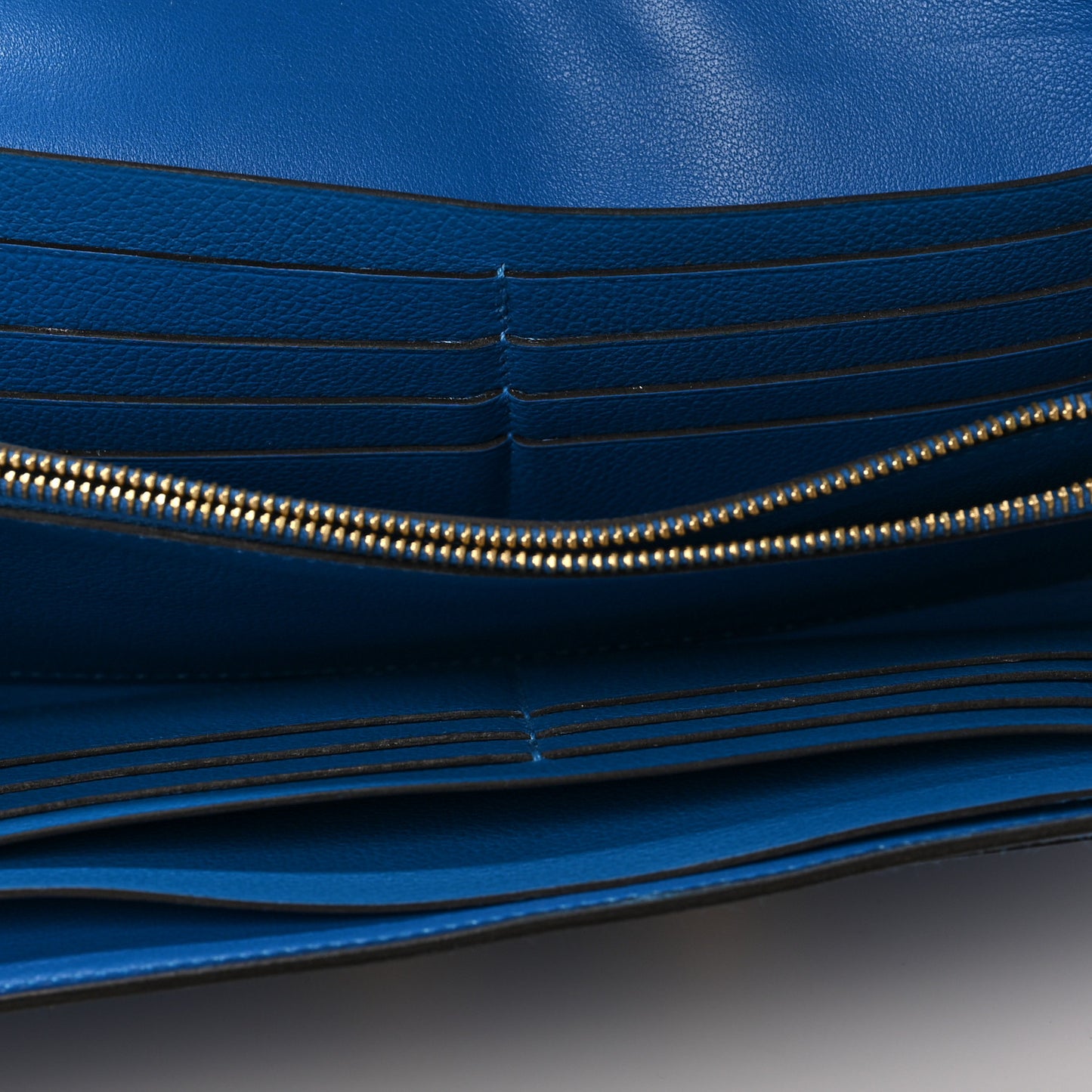 Evercolor Constance Long Wallet Bleu Zellige