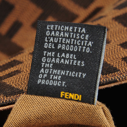 Fendi Zucca Large Hobo Tobacco 6 of 9