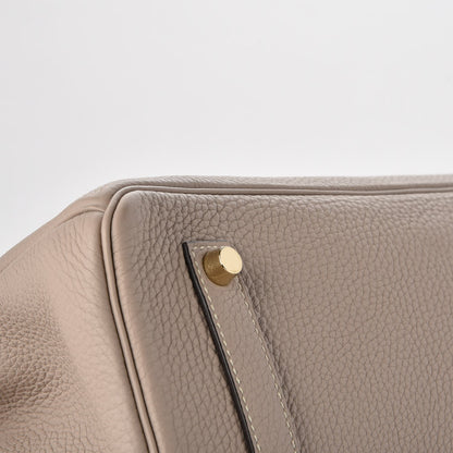Hermes Togo Birkin 35 Gris Tourterelle 29 of 30