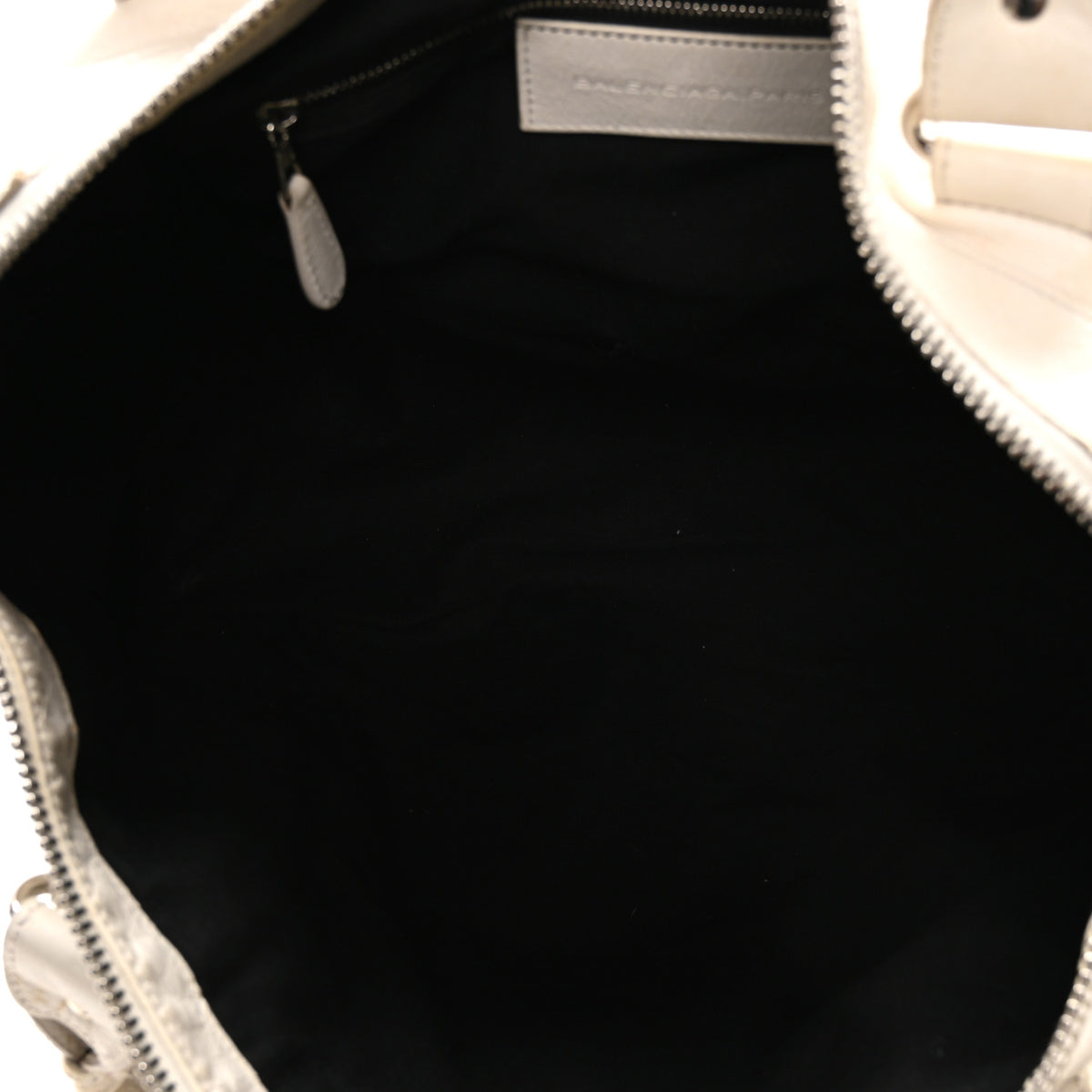 Balenciaga Agneau Giant 21 Silver Hardware Work White Light 6 of 13