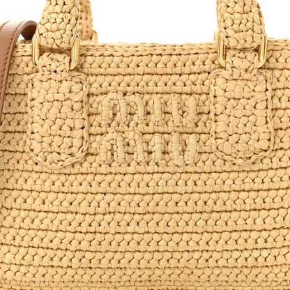 Miu Miu Crochet Calfskin S Narrow Arcadie Natural 8 of 10
