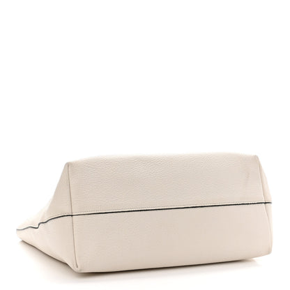 Prada Vitello Phenix Shopping Tote White 4 of 10