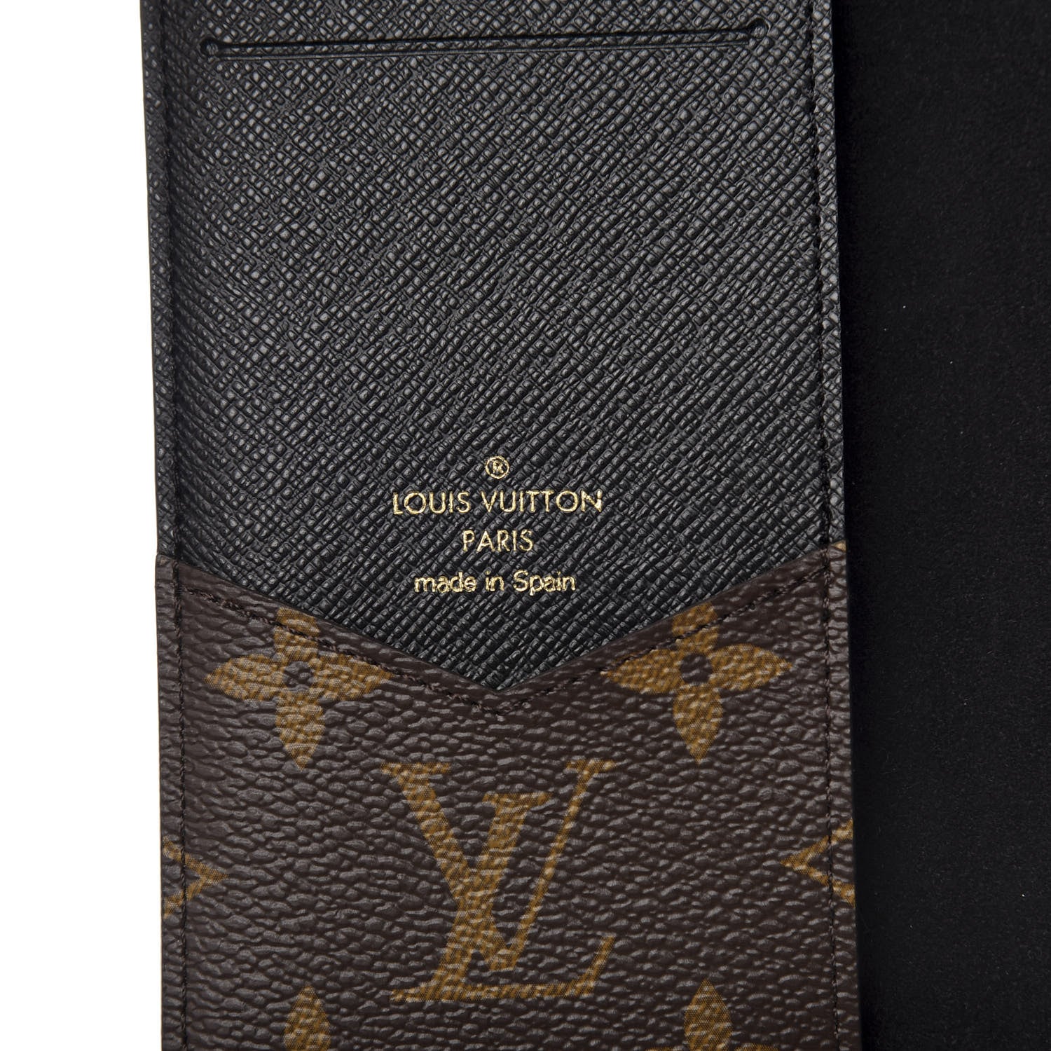 Louis Vuitton Monogram iPhone XS Max Folio Case Black 5 of 5