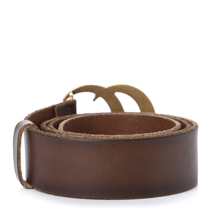Gucci Faded Calfskin Double G 40mm Belt 85 34 Cuir 2 of 3