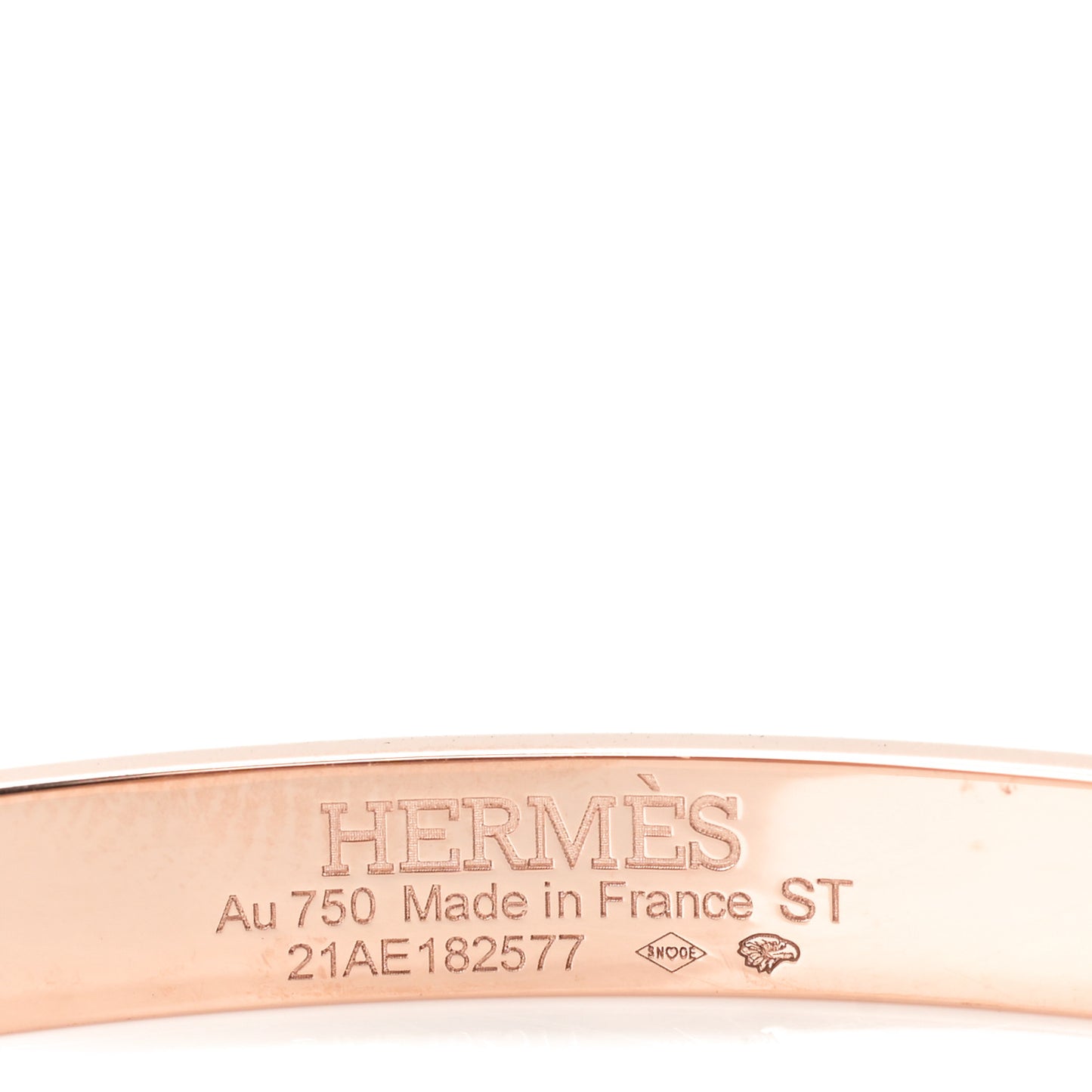 18K Rose Gold Diamond PM Kelly Bracelet ST