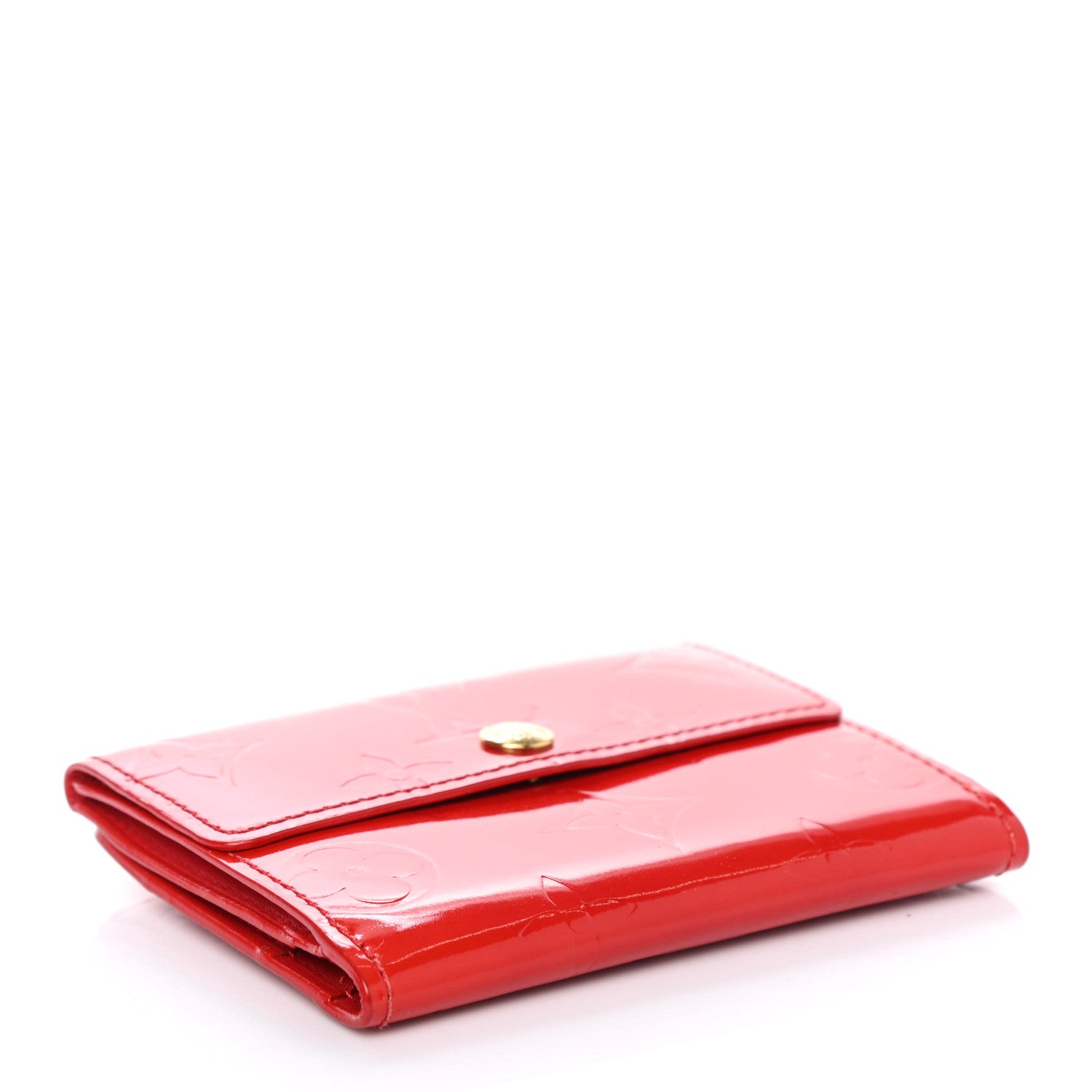 Louis Vuitton Vernis Ludlow Wallet Rouge 3 of 5