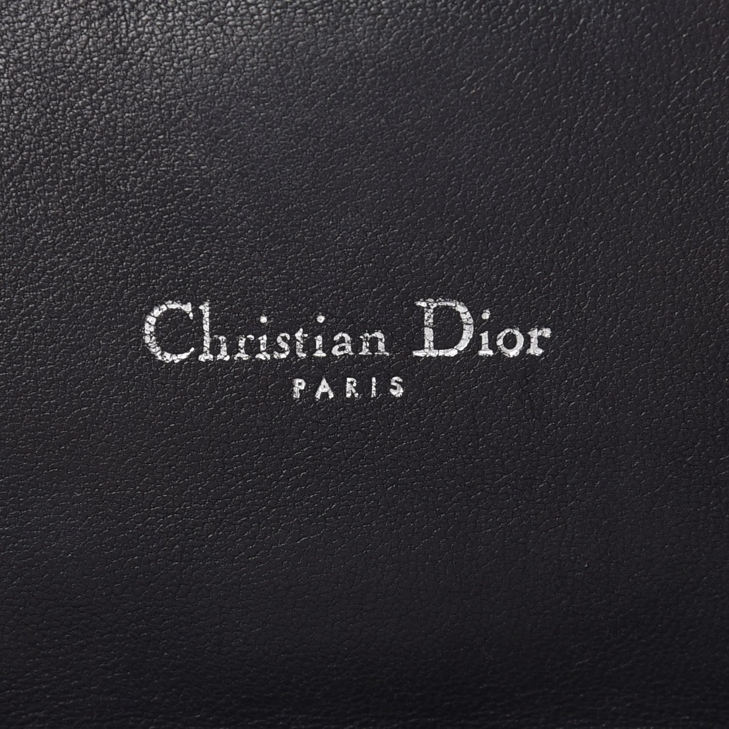 Christian Dior Lambskin Cannage Miss Dior Promenade Pouch Black 8 of 11