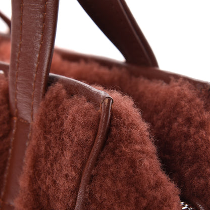 Balenciaga Shearling XS Bazar Shopper Tote 19 of 19