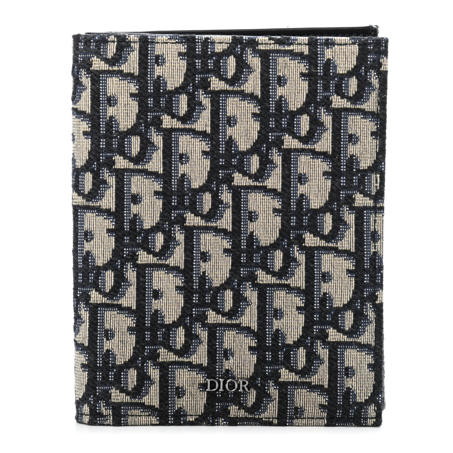 Oblique Passport Holder Blue