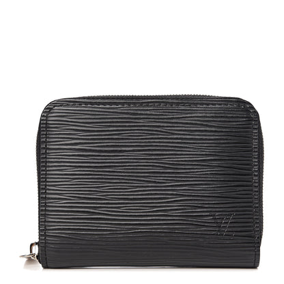 Louis Vuitton Epi Zippy Coin Purse Black 1 of 5