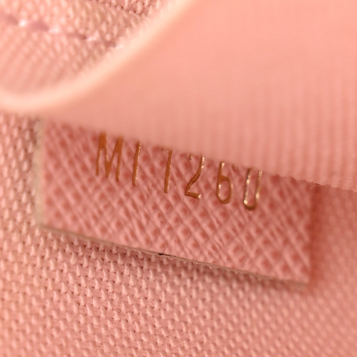Damier Azur Pochette Felicie Chain Wallet Rose Ballerine