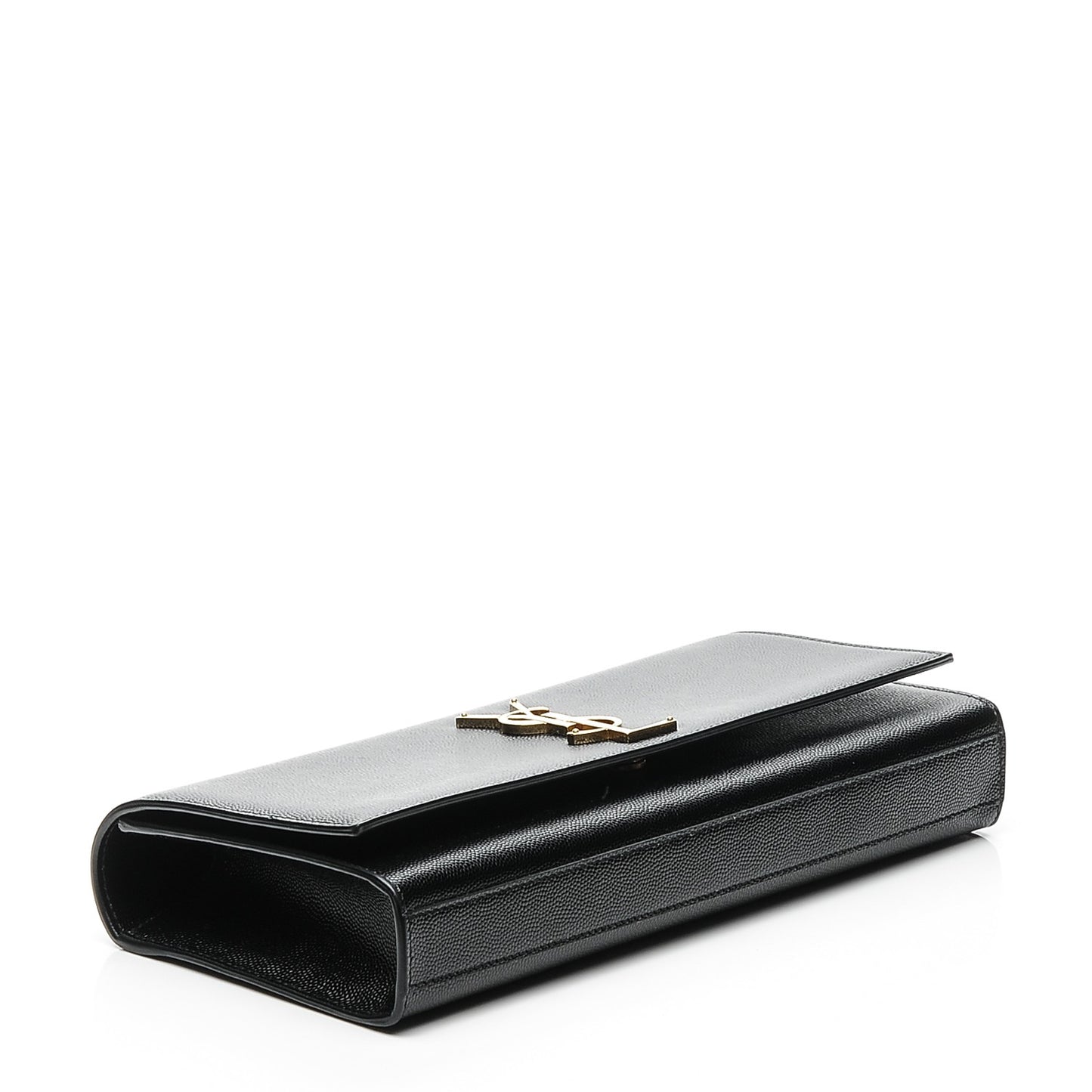 Grain De Poudre Monogram Cassandre Clutch Black