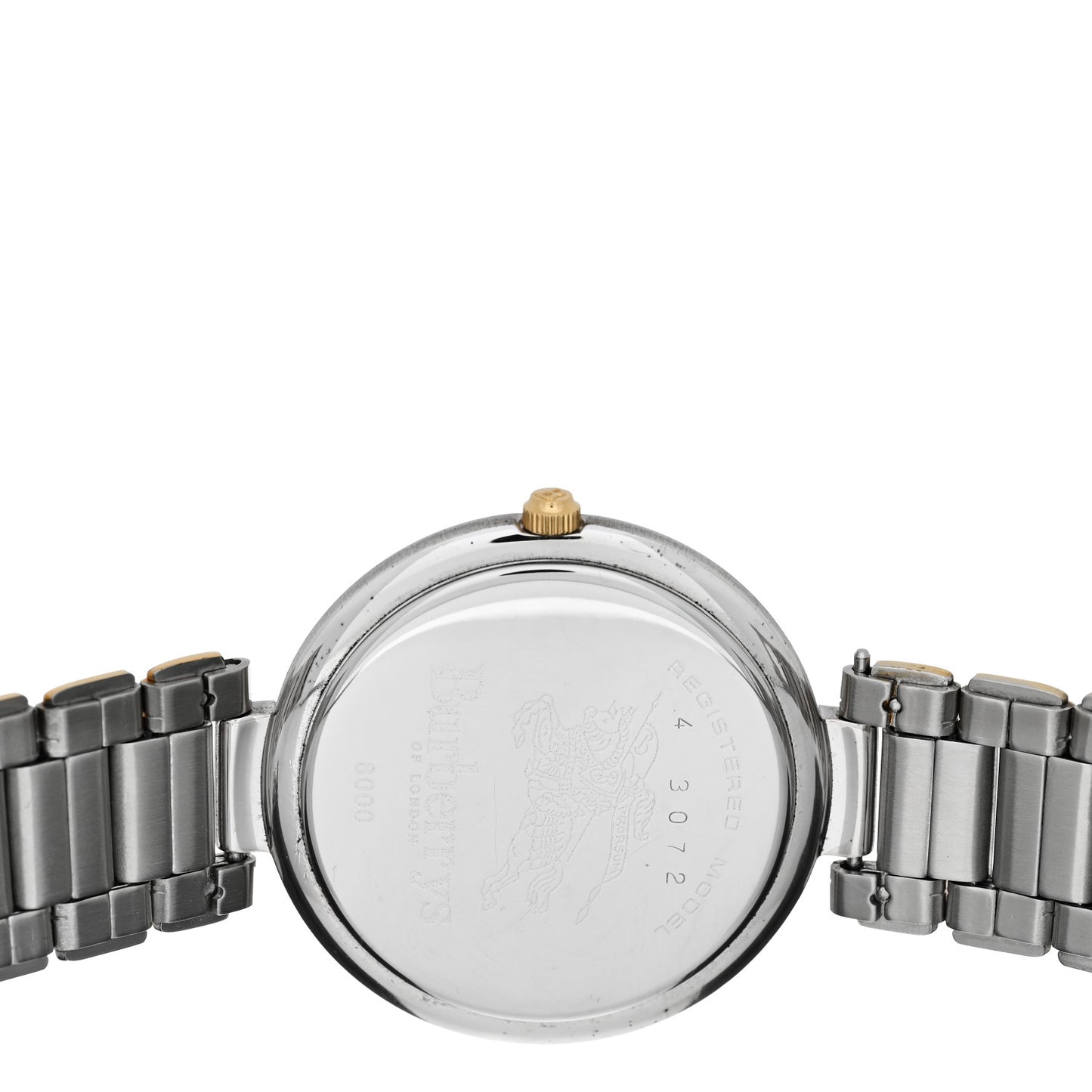 Stainless Steel 34mm 8000 Quartz Watch