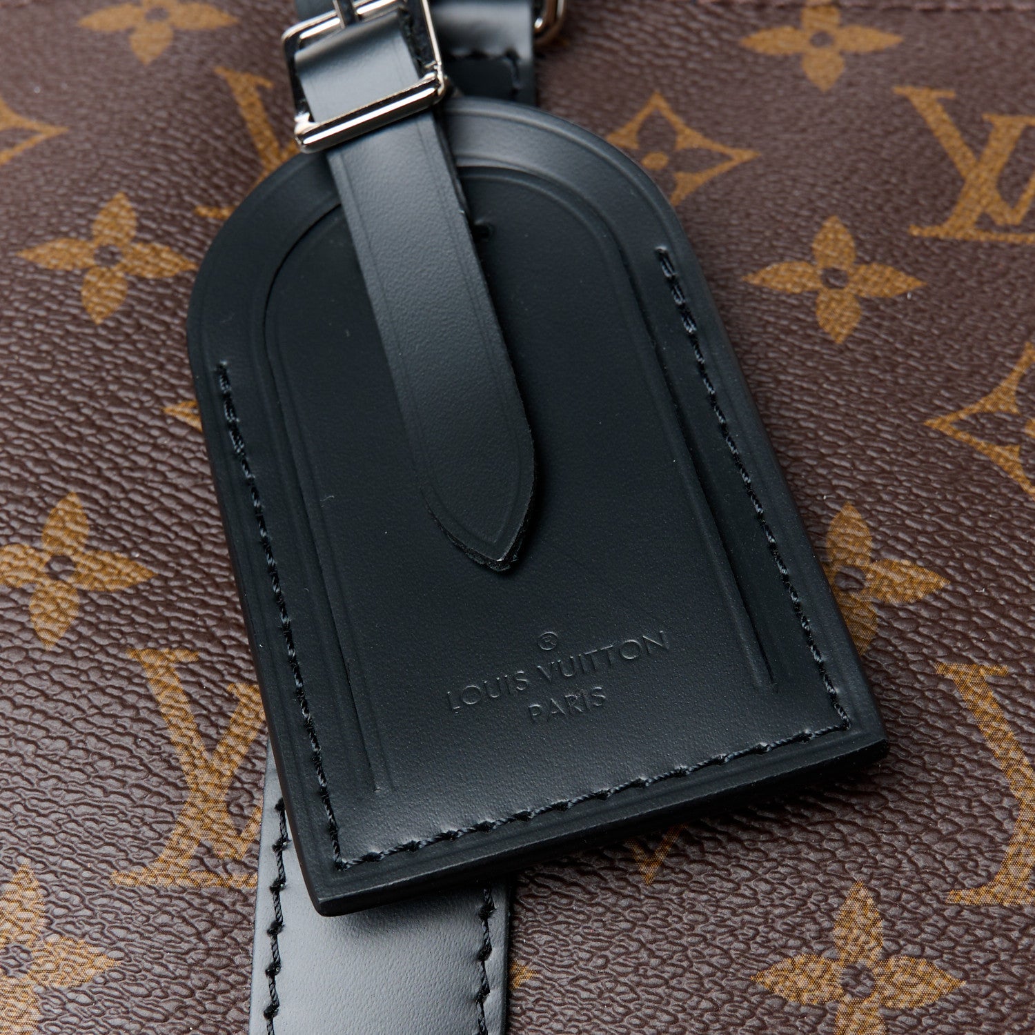 Louis Vuitton Monogram Macassar Keepall Bandouliere 55 7 of 13
