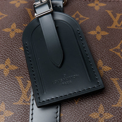 Louis Vuitton Monogram Macassar Keepall Bandouliere 55 7 of 13