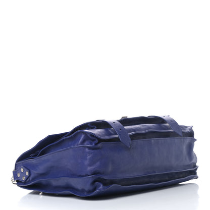 Proenza Schouler Lambskin Large PS1 Satchel Sapphire 3 of 4