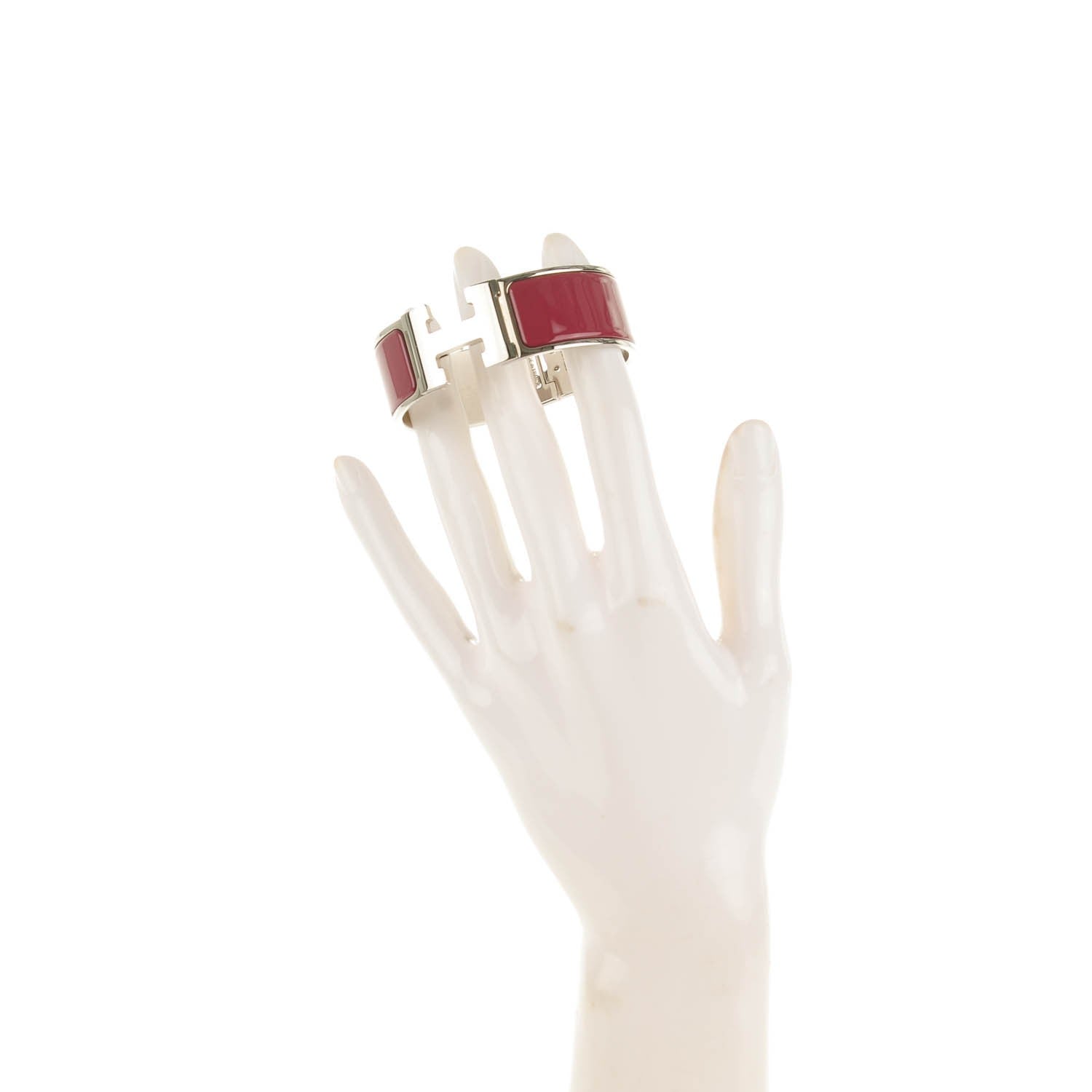 Hermes Enamel Wide Clic Clac H Bracelet Muscat 2 of 6