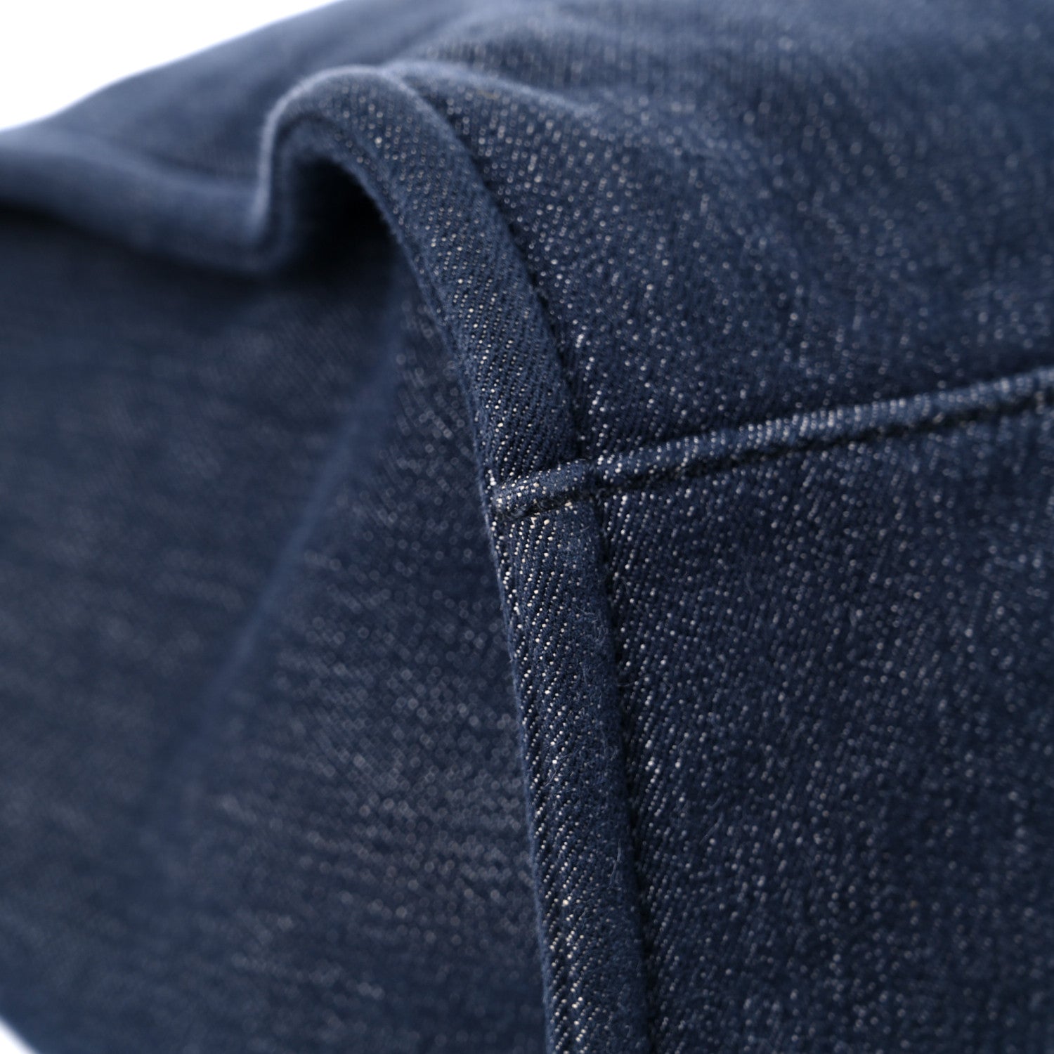 Chanel Denim Medium Deauville Tote Dark Blue 10 of 12