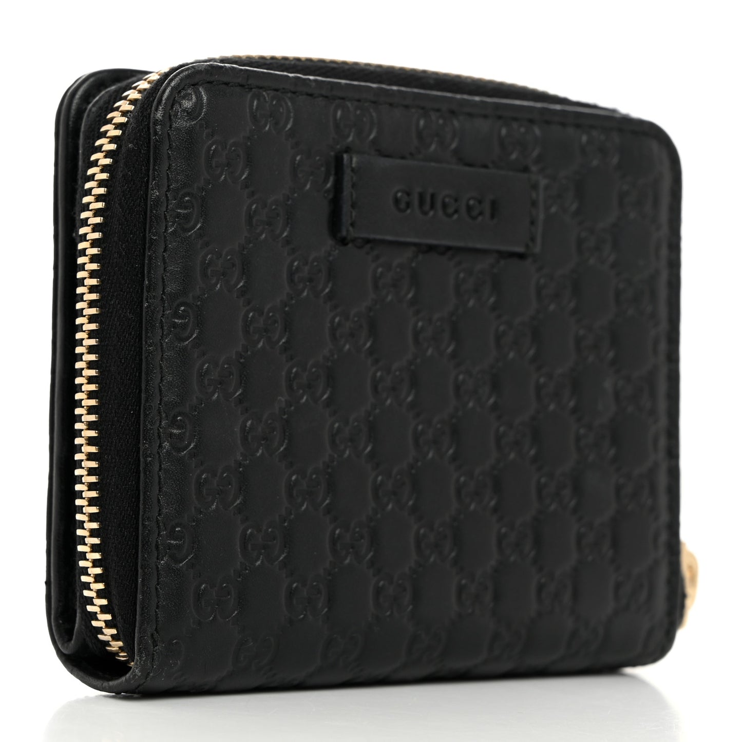 Microguccissima Compact Wallet Black