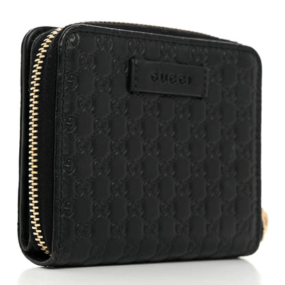 Gucci Microguccissima Compact Wallet Black 3 of 9