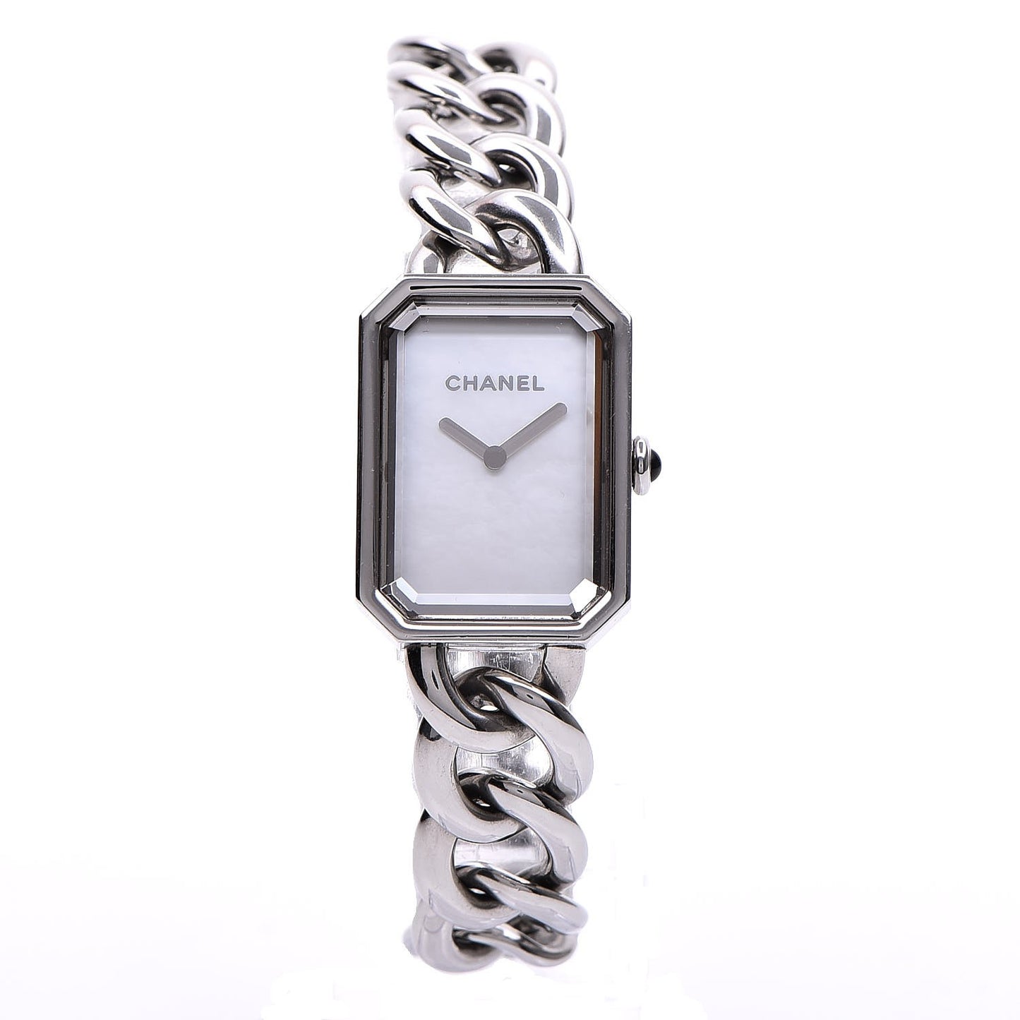 Stainless Steel Mother of Pearl 20mm Chain Premiere Quartz Watch