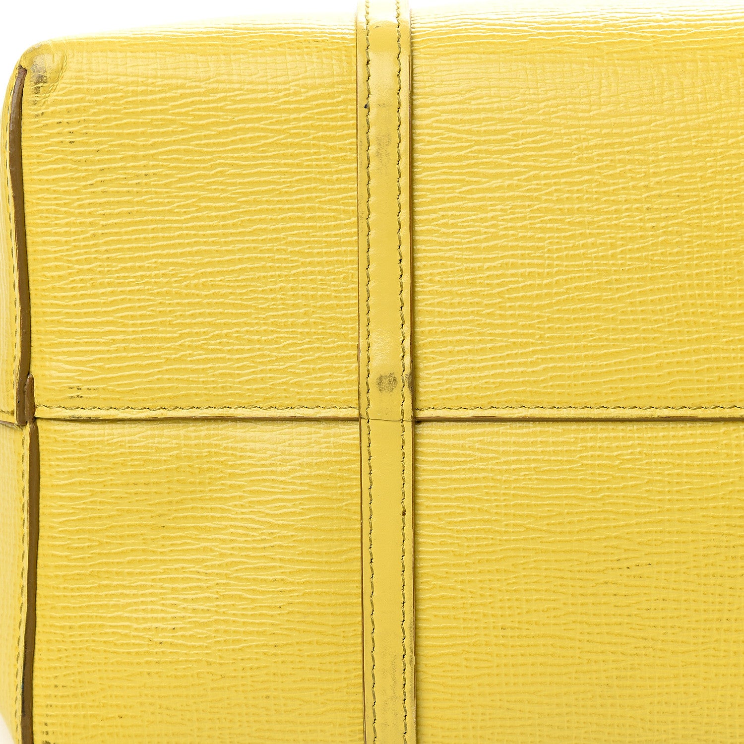 Dolce & Gabbana Textured Calfskin Escape Tote Yellow 10 of 16