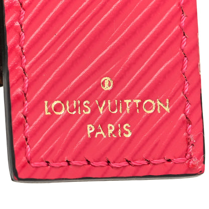 Louis Vuitton Monogram Fetish Lug Tag Bag Charm Fuschia 3 of 5