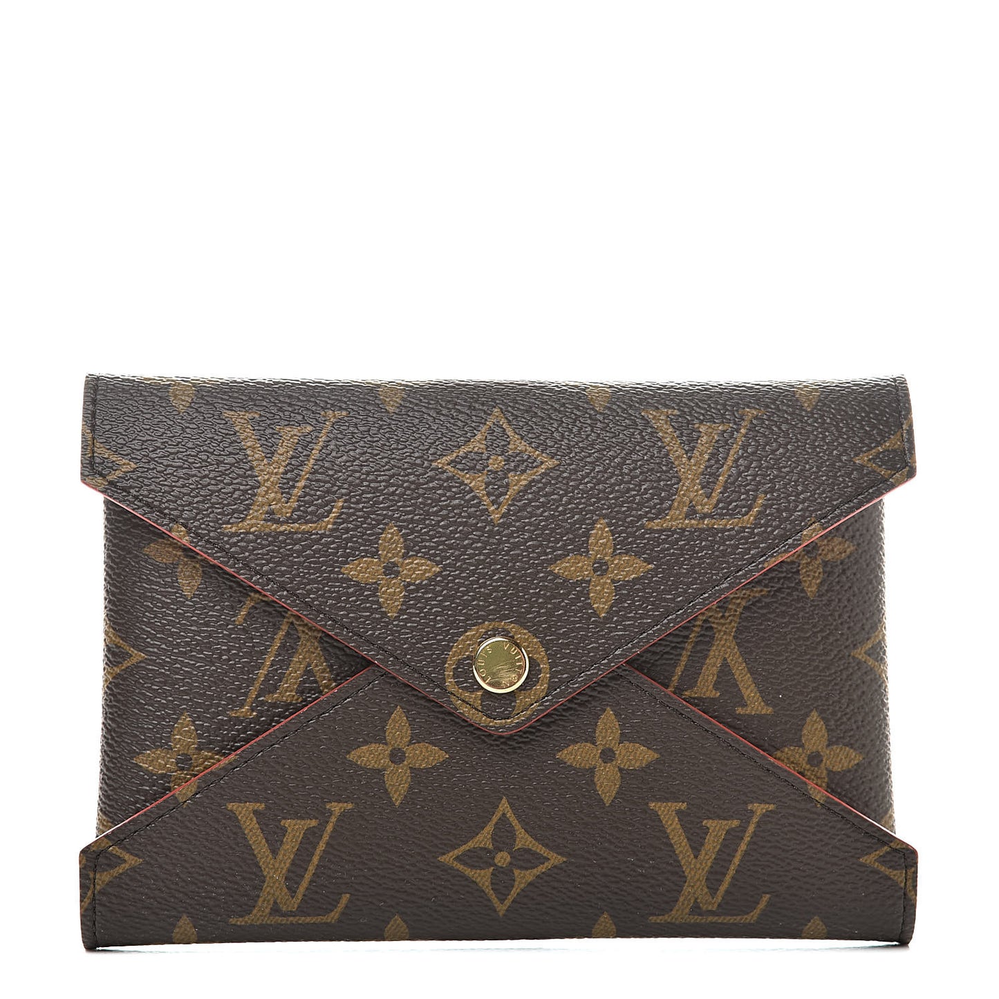 Monogram Medium Kirigami Pochette Insert Coquelicot