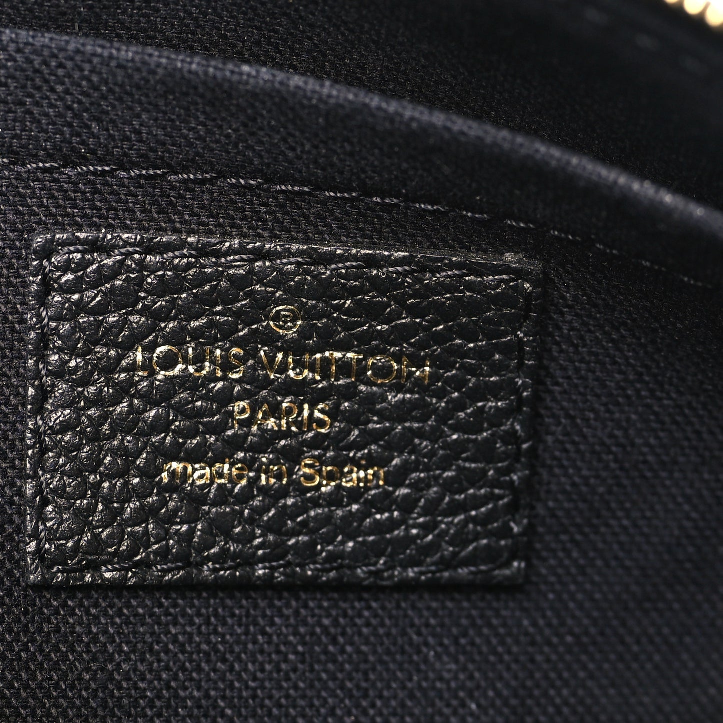 Monogram Pallas Clutch Black