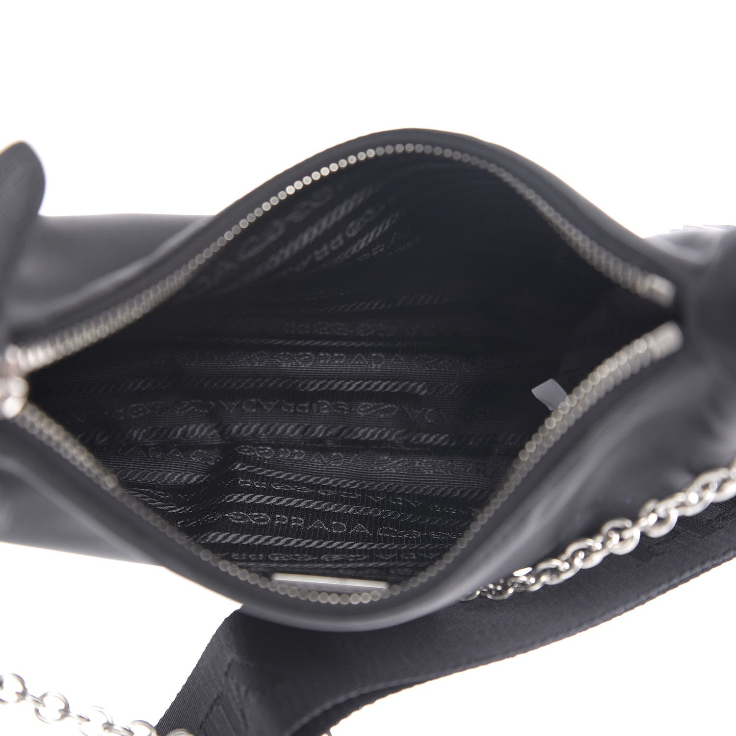 Prada Nylon Re-Edition 2005 Shoulder Bag Black 5 of 9