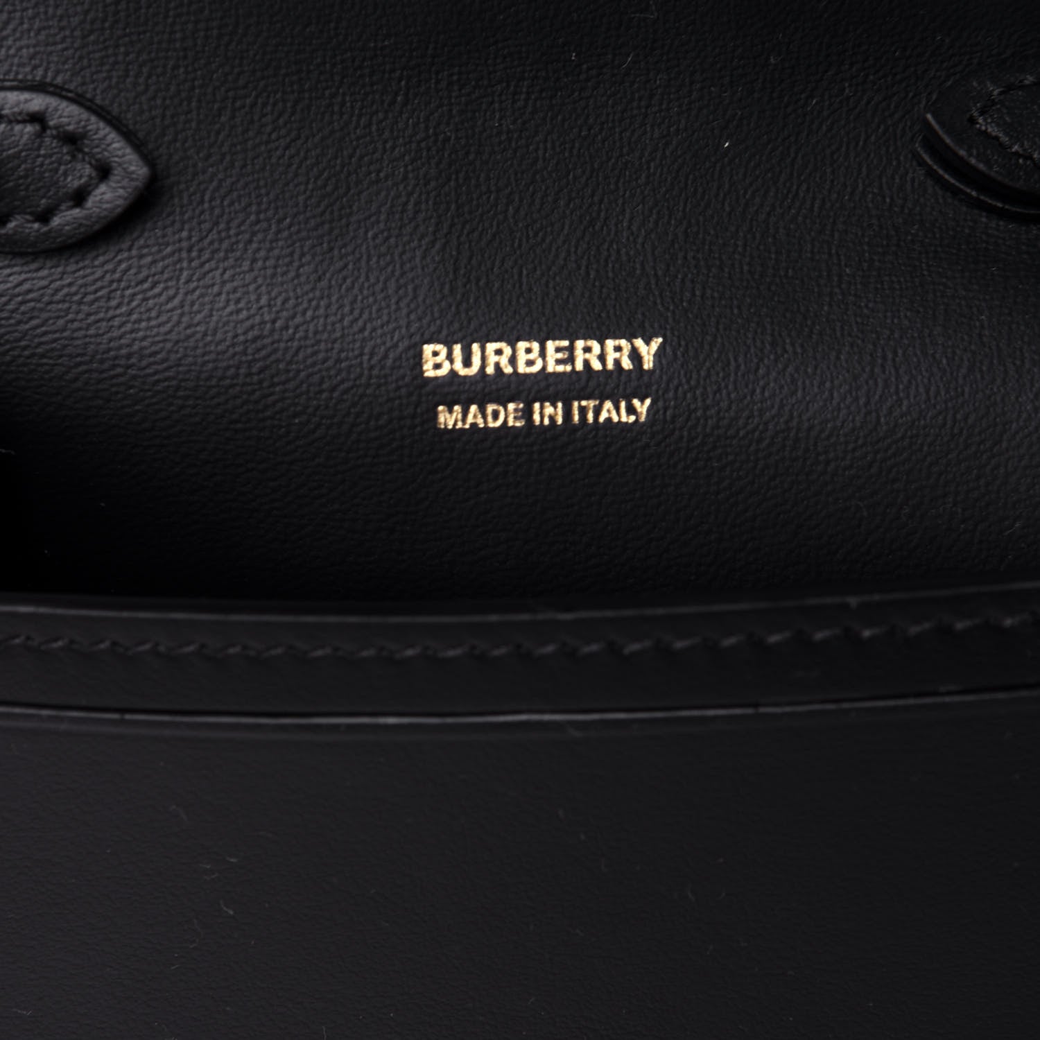 Burberry Calfskin Nylon Tartan Micro Olympia Card Case Bright Red 5 of 9