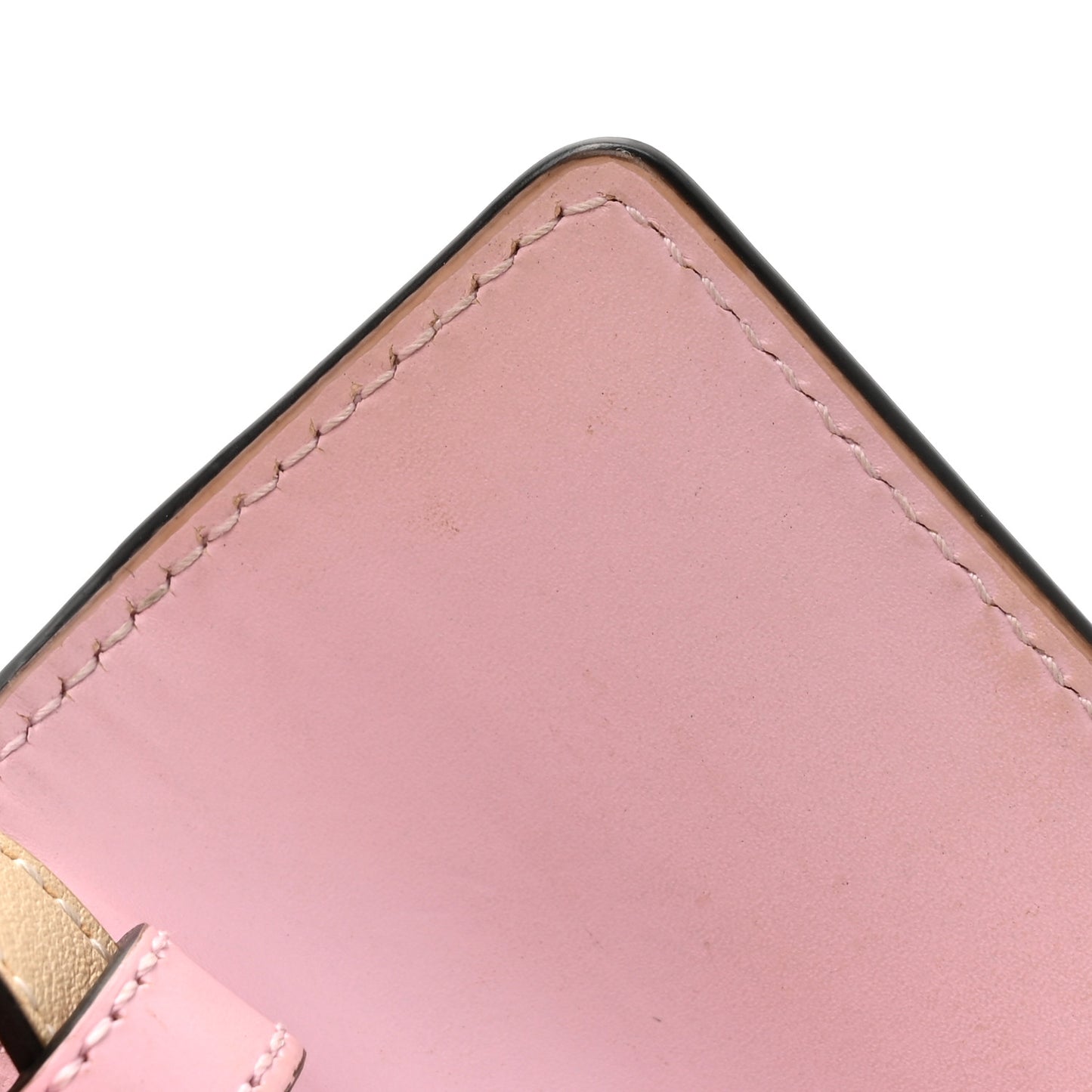 GG Supreme Monogram Les Pommes Mini Padlock Top Handle Shoulder Bag Beige Ebony Multicolor Cotton Candy Pink