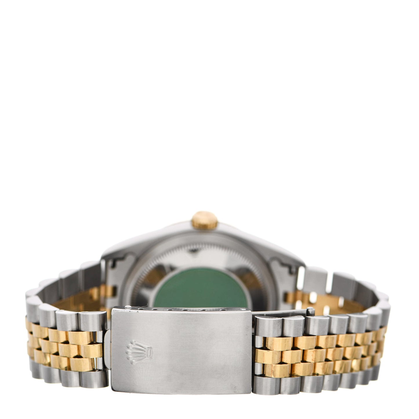 Stainless Steel 18K Yellow Gold Diamond 36mm Oyster Perpetual Datejust Watch Champagne 16233