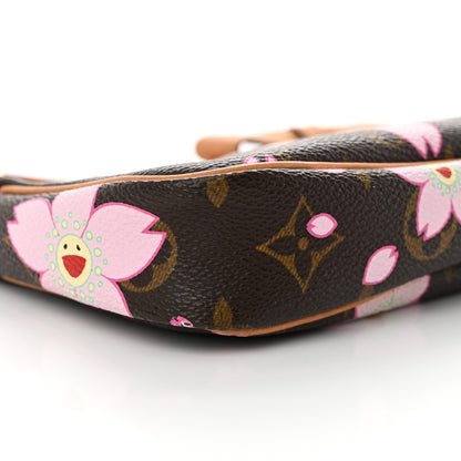 Louis Vuitton Monogram Cherry Blossom Pochette Accessories Brown 9 of 10