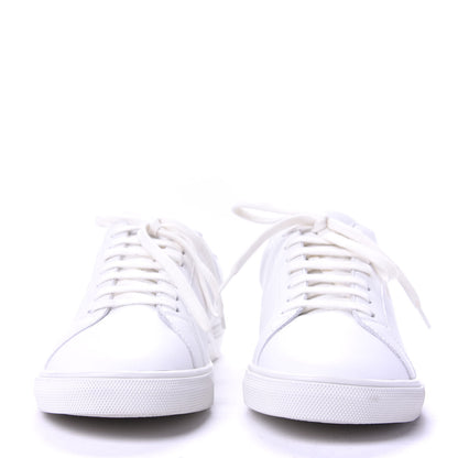 Saint Laurent Calfskin Andy Low Top Sneakers 39 Blanc Optique 2 of 9