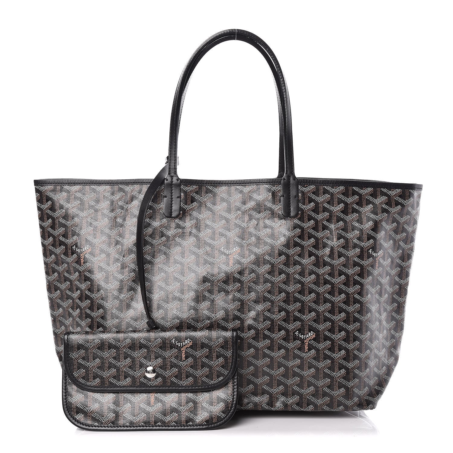 Goyard Goyardine Saint Louis PM Black 1 of 12