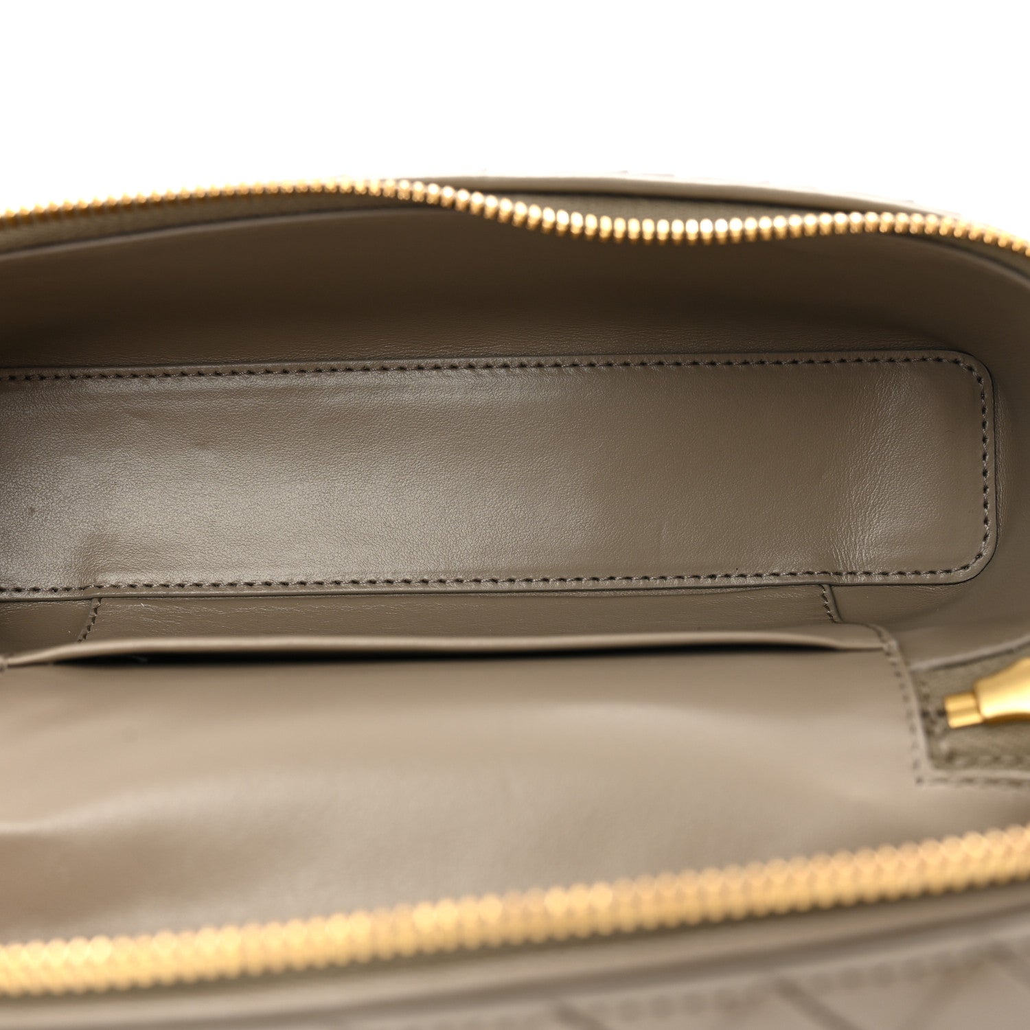 Bottega Veneta Calfskin Intrecciato Bang Bang Vanity Case Limestone 5 of 10