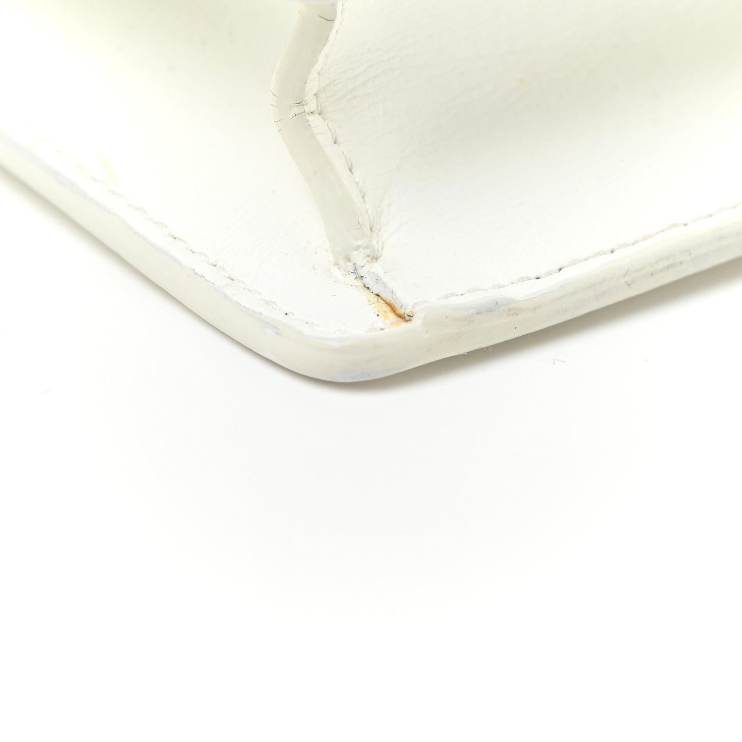 Calfskin Medium Monogram Sunset White
