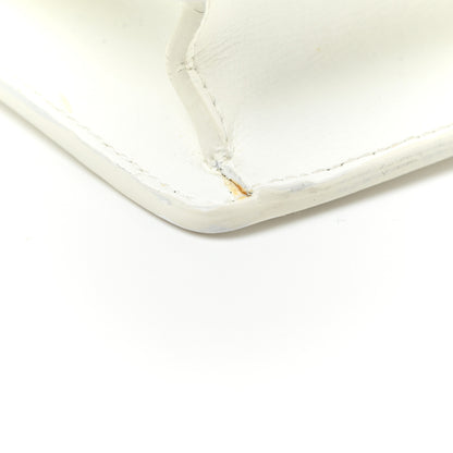 Saint Laurent Calfskin Medium Monogram Sunset White 23 of 29