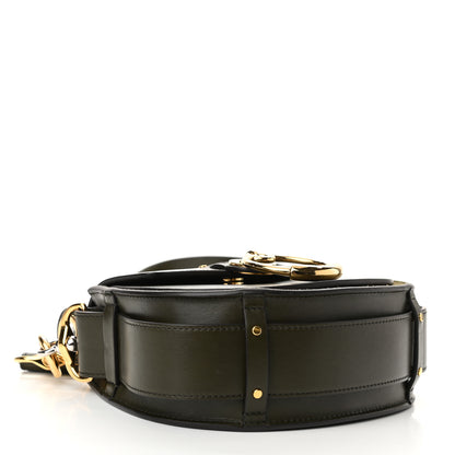 Chloe Calfskin Suede Small Tess Bag Deep Forest 4 of 9