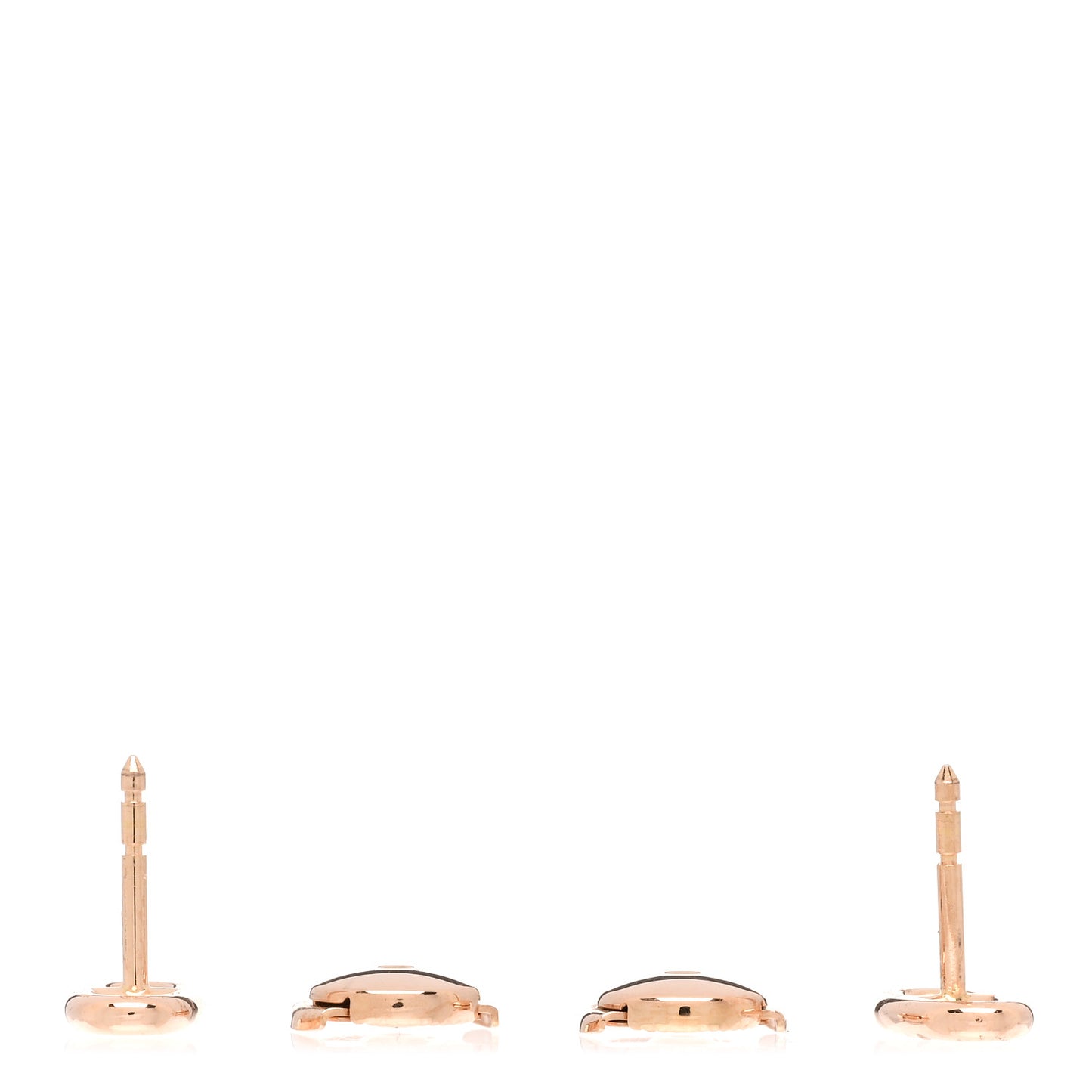 18K Rose Gold TPM Farandole Stud Earrings
