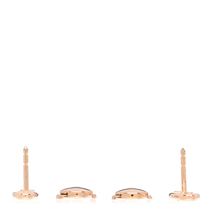 Hermes 18K Rose Gold TPM Farandole Stud Earrings 3 of 6
