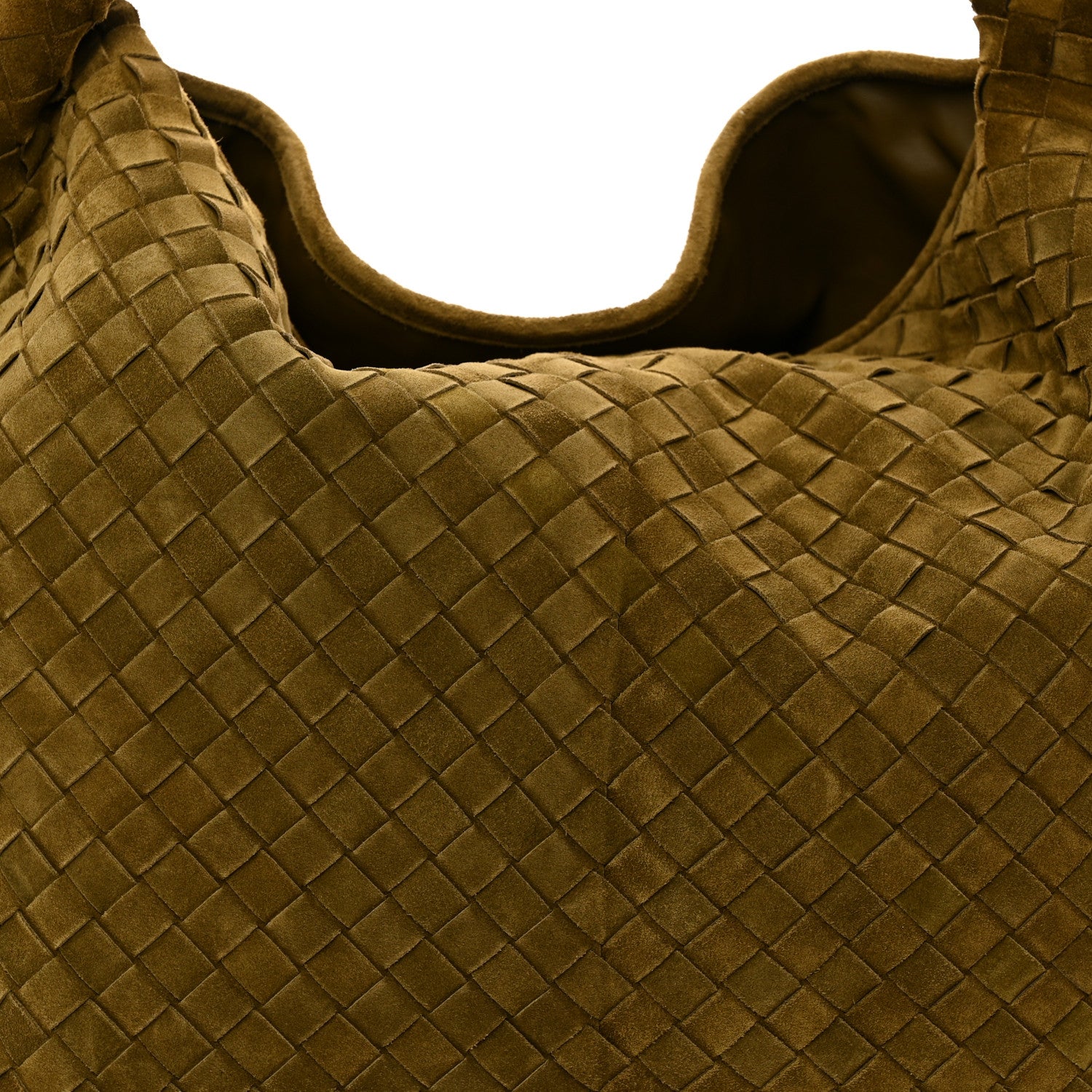 Bottega Veneta Suede Intrecciato Large Hop Mud 7 of 10