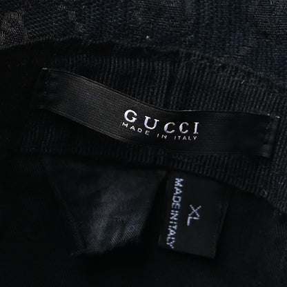 Gucci Monogram Web Bucket Hat XL Black 7 of 7