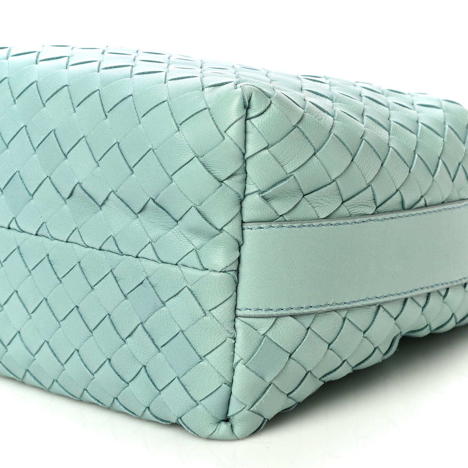 Bottega Veneta Nappa Intrecciato Large Cosmetic Case Green 11 of 13