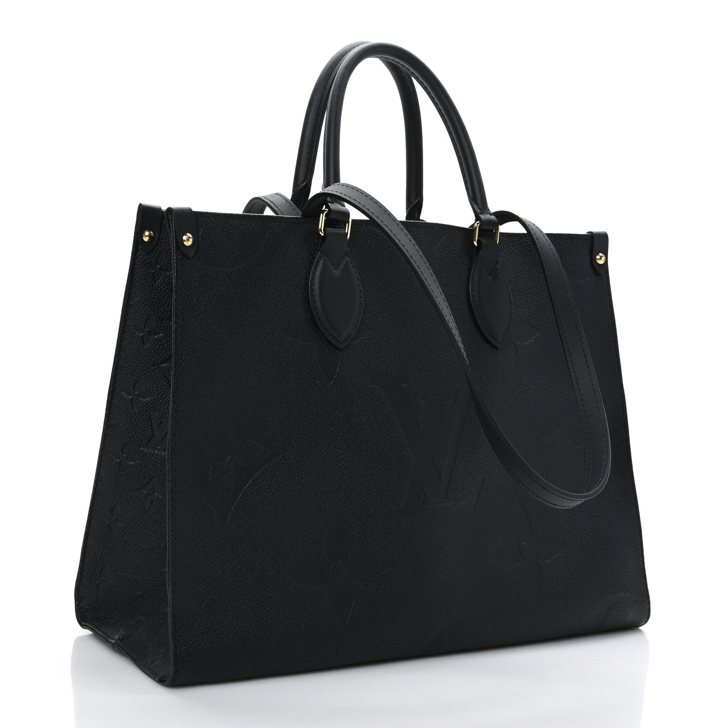 Louis Vuitton Empreinte Monogram Giant Onthego MM Black 3 of 8