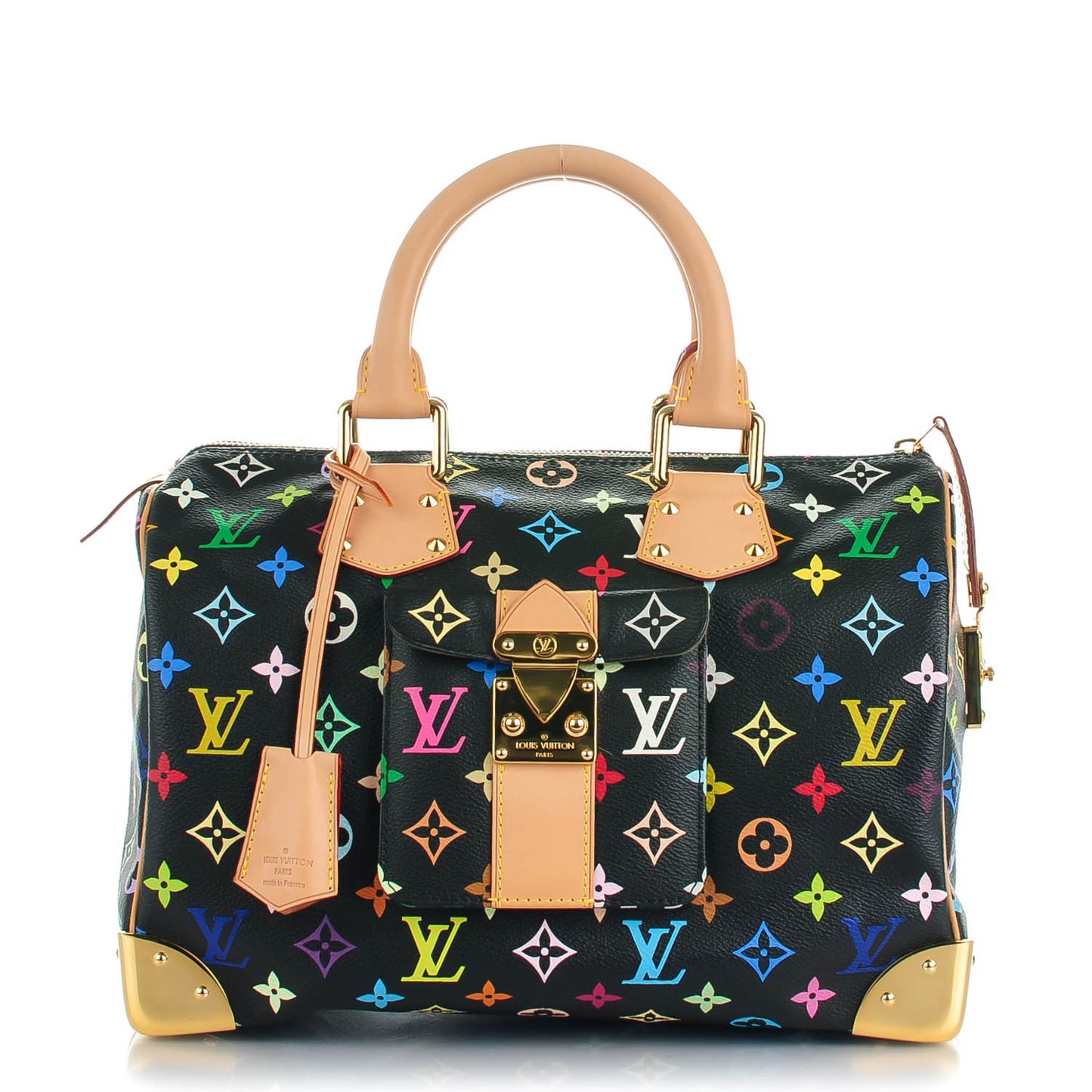 Monogram Multicolor Speedy 30 Black