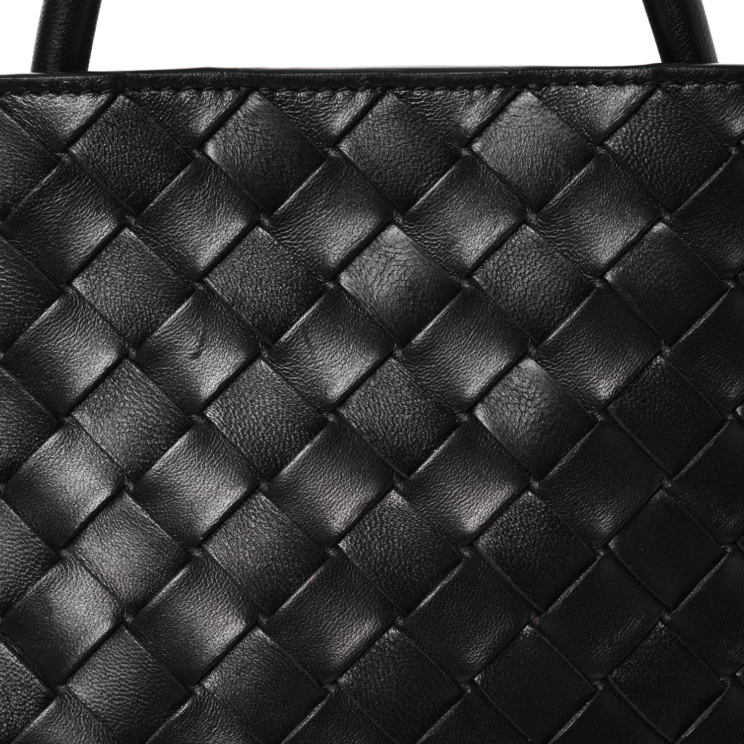 Bottega Veneta Nappa Intrecciato Medium Andiamo Shoulder Bag Black 7 of 13