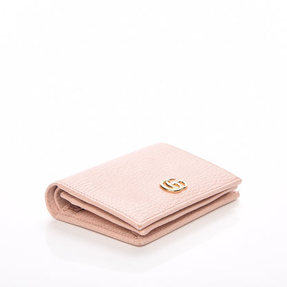 Gucci Dollar Calfskin GG Marmont Card Case Perfect Pink 4 of 8